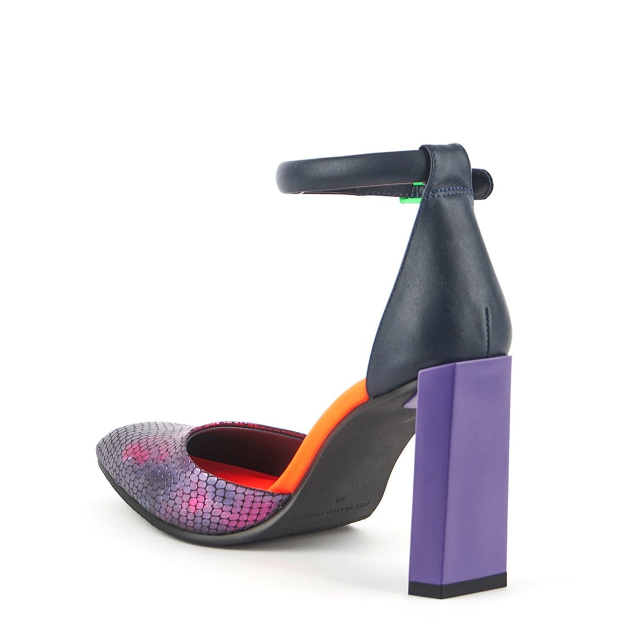 Туфли женские United Nude, цвет purple snake — фото 4