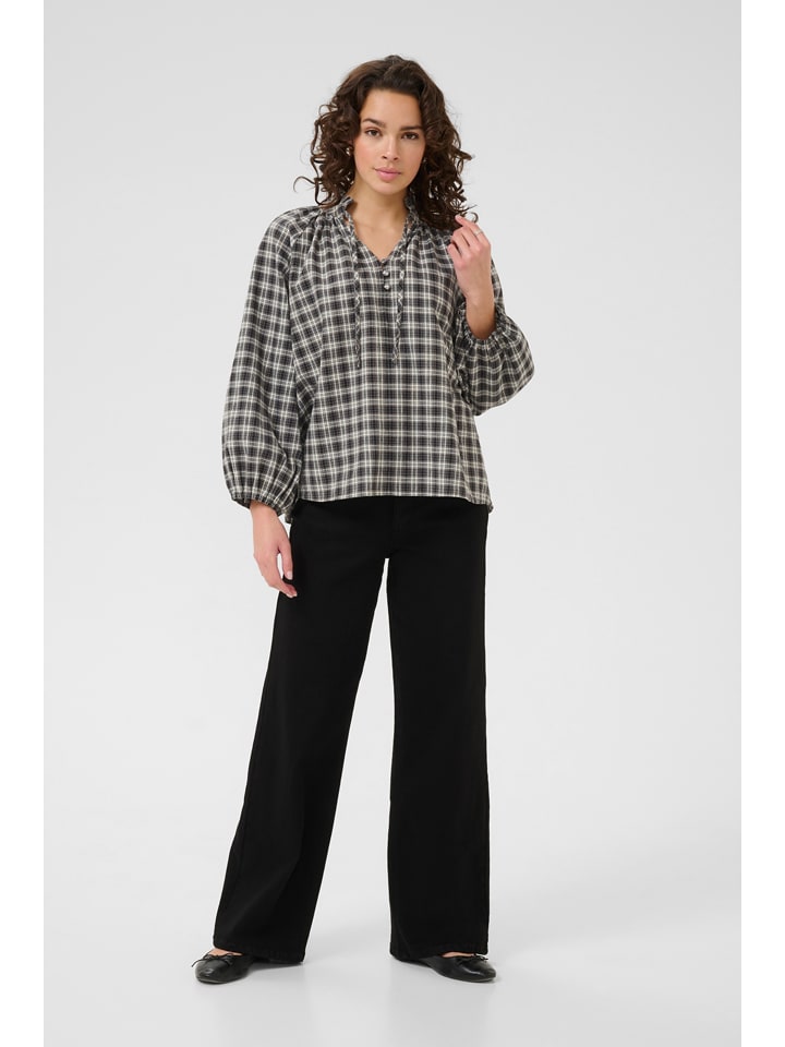 

Kaffe Блузка серого цвета