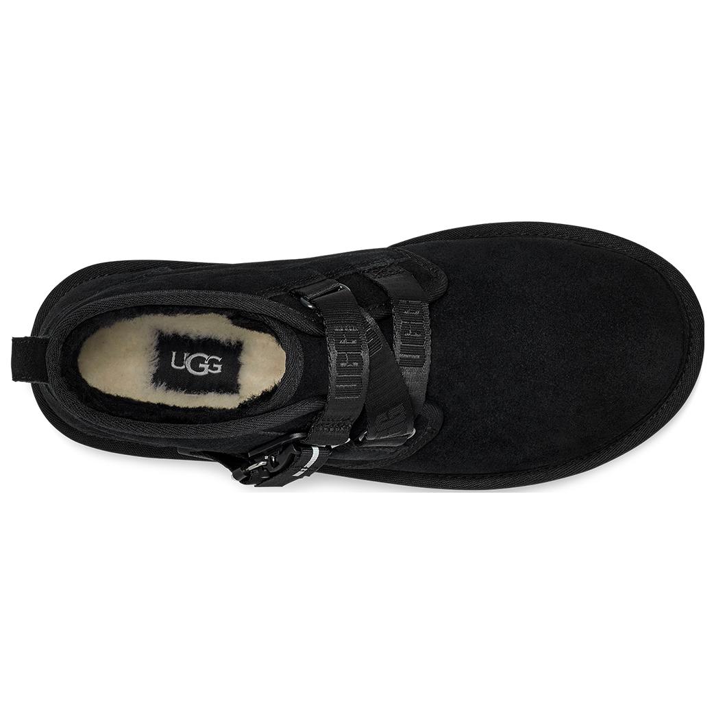 Мужские ботинки UGG Neumel Quickclick с декоративным ремешком, черный — фото 4