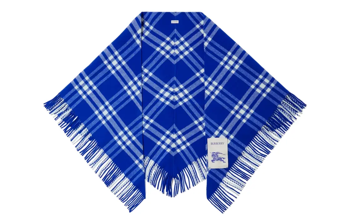 

Burberry Женская шаль, Blue