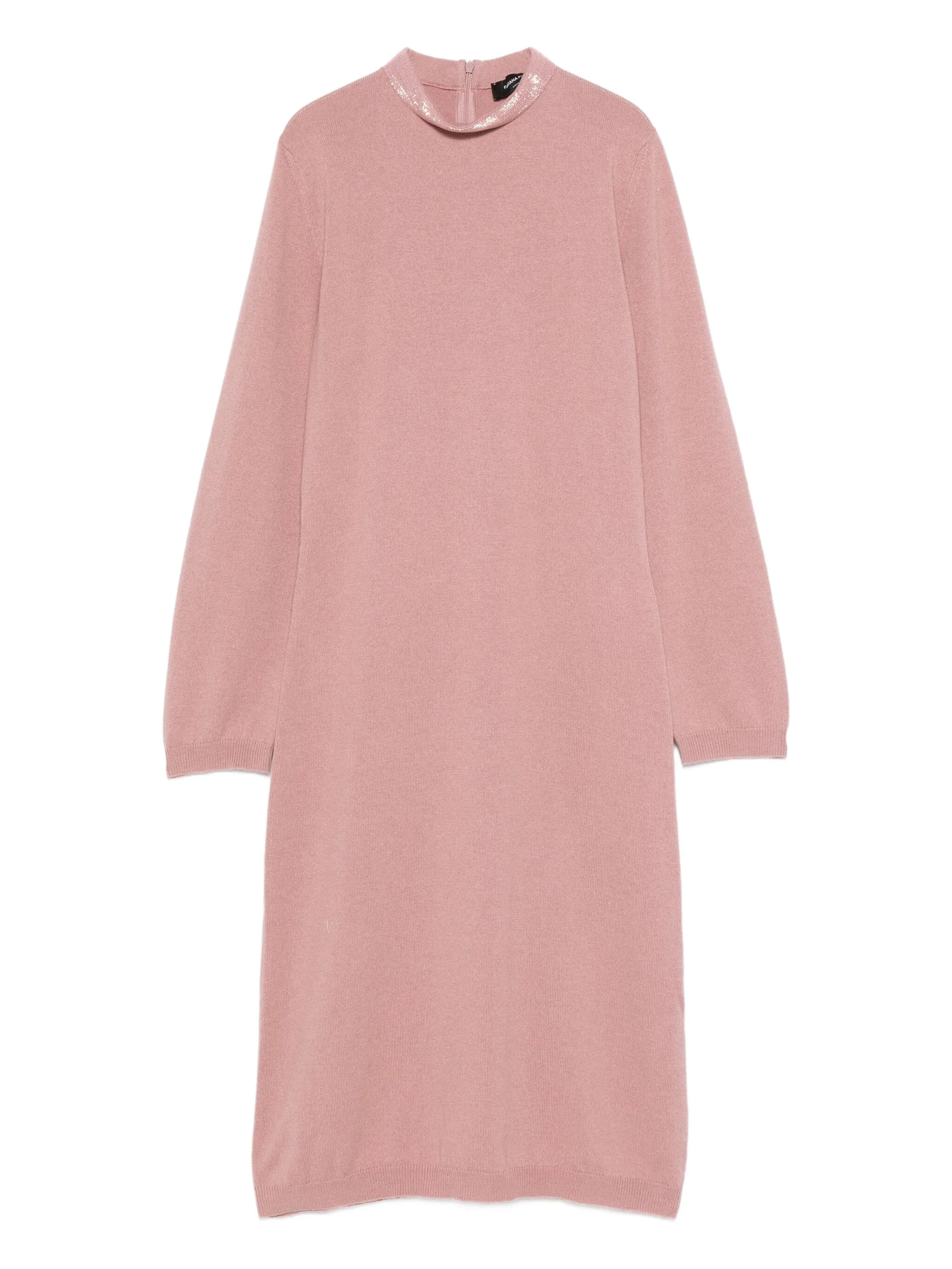 

Платье с высоким воротником Fabiana Filippi, розовый