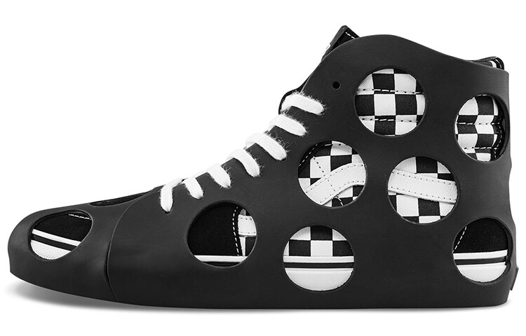 Кроссовки Sk8 Vans-Hi Cage Vlt Lx 'Polka Dot Checkered - Black'