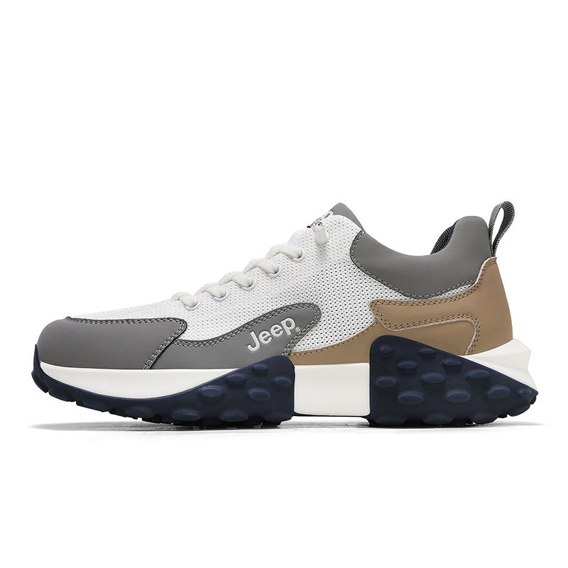 

Wolf Path Vintage устойчивые к истиранию дышащие легкие низкие кеды для мужчин Jeep, бежевый зеленый