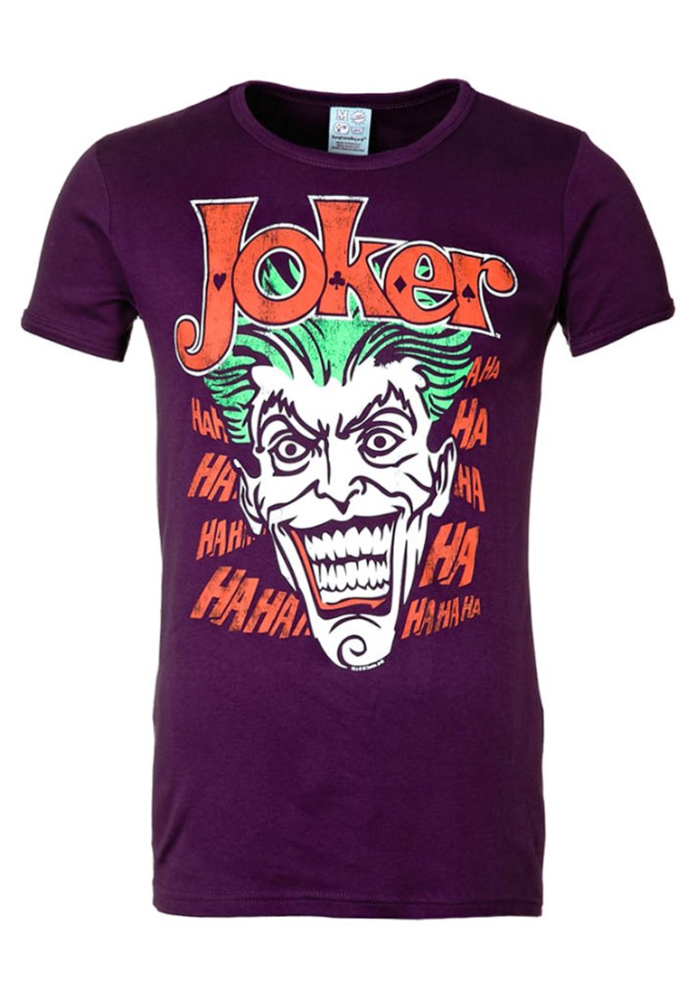 

Футболка с принтом BATMAN JOKER LOGOSHIRT, фиолетовый