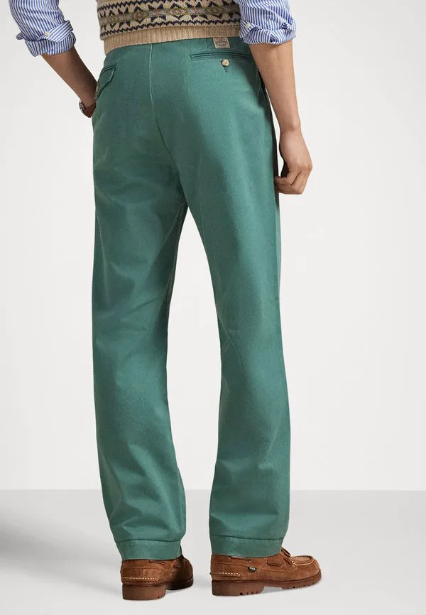 Брюки-Чиносы whitman свободного кроя со складками, унисекс. Polo Ralph Lauren, Charter Green