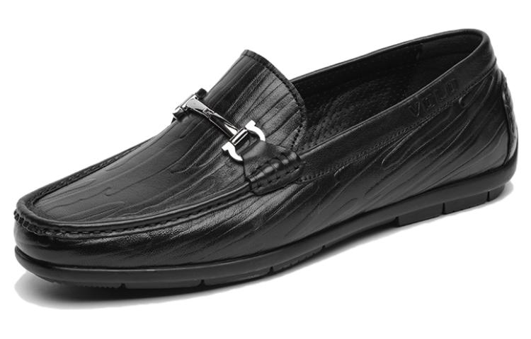 

Воло Гоммино Лоферы мужские черные/кофейные