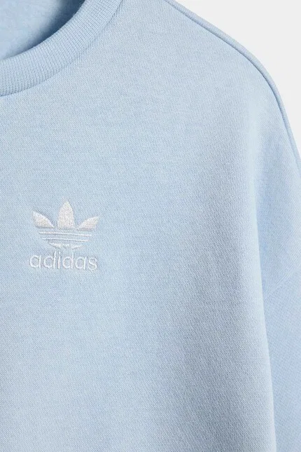 Спортивный костюм из гладкой ткани немодельный Adidas Originals, синий — фото 4