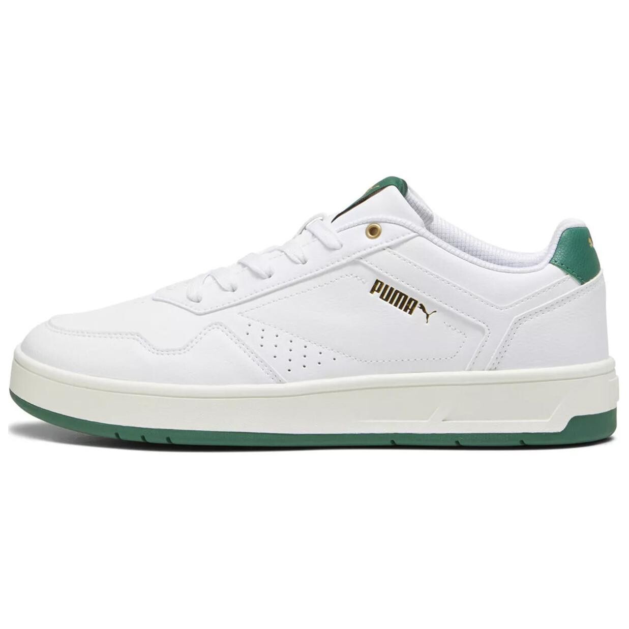 

Классические кроссовки для скейтбординга Puma Court унисекс, White/Green