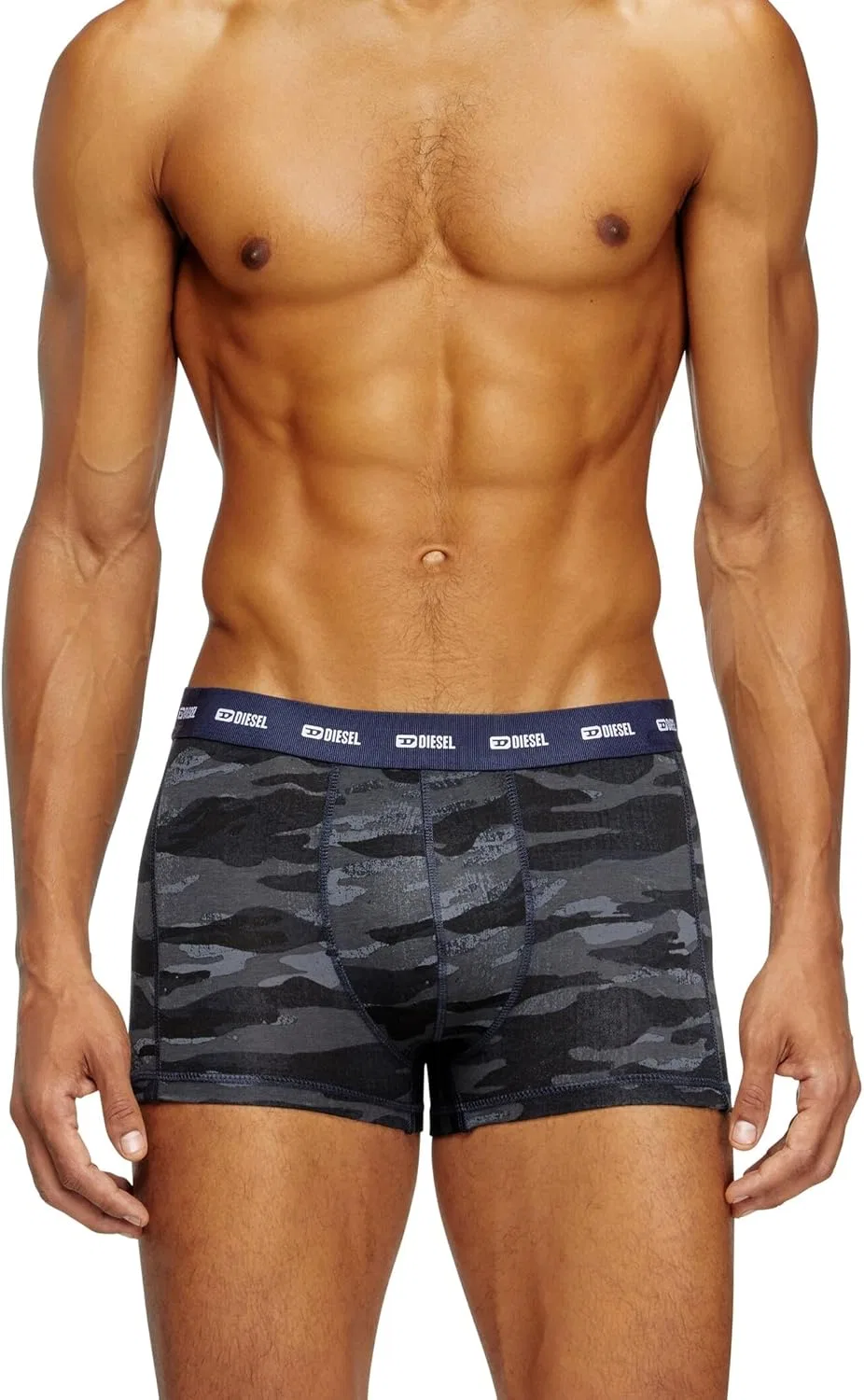 Боксеры 3-pack Diesel, черный/синий