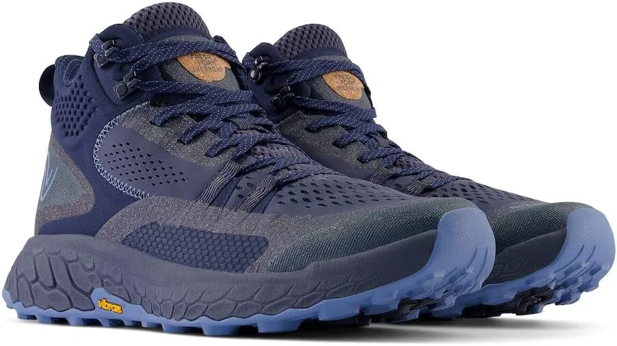 Мужские трейловые кроссовки New Balance Fresh Foam X Hierro V1 с высоким срезом, индиго/темно-синий/синий — фото 4