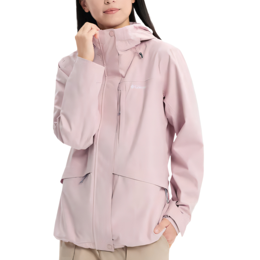 

Columbia Термостойкая водонепроницаемая ветровка женская, Light Pastel Pink