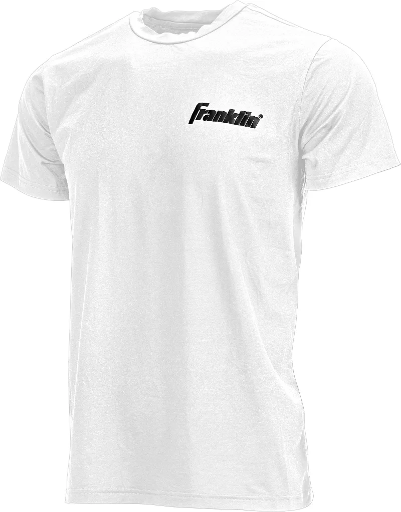 

Мужская спортивная спортивная футболка Franklin, белый