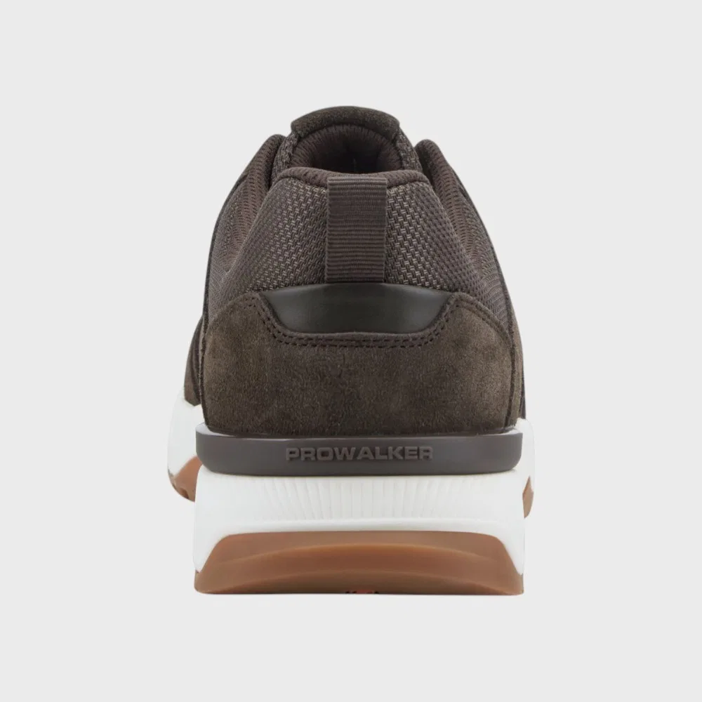 Мужские низкие кроссовки Prowalker Norris тёмно-коричневые от Rockport — фото 3