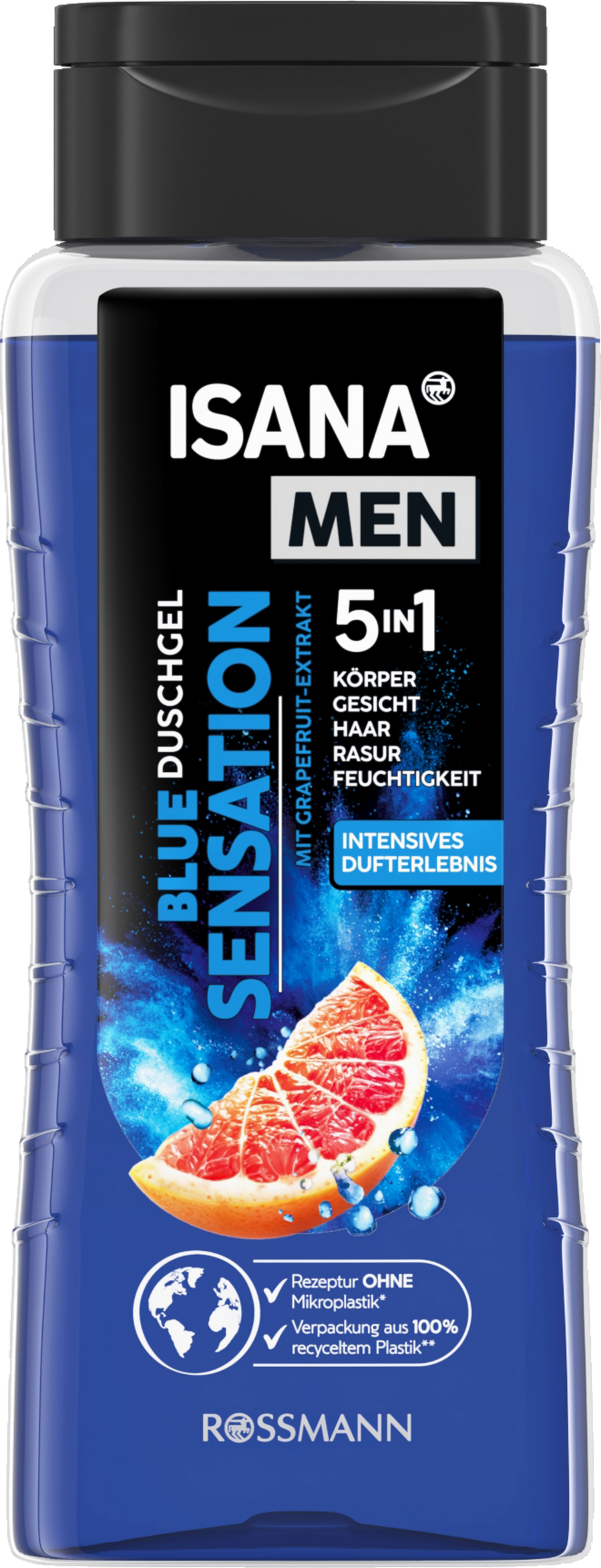 

Гель для душа ISANA MEN 5in1 Duschgel Blue Sensation