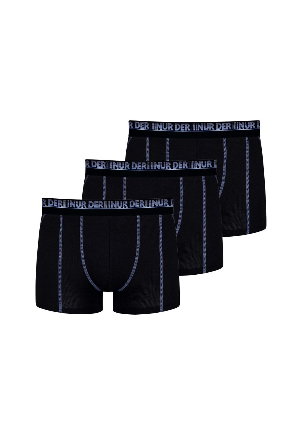 

Ретро-боксеры 3D Flex Air Nur der, цвет Schwarz/denimblau