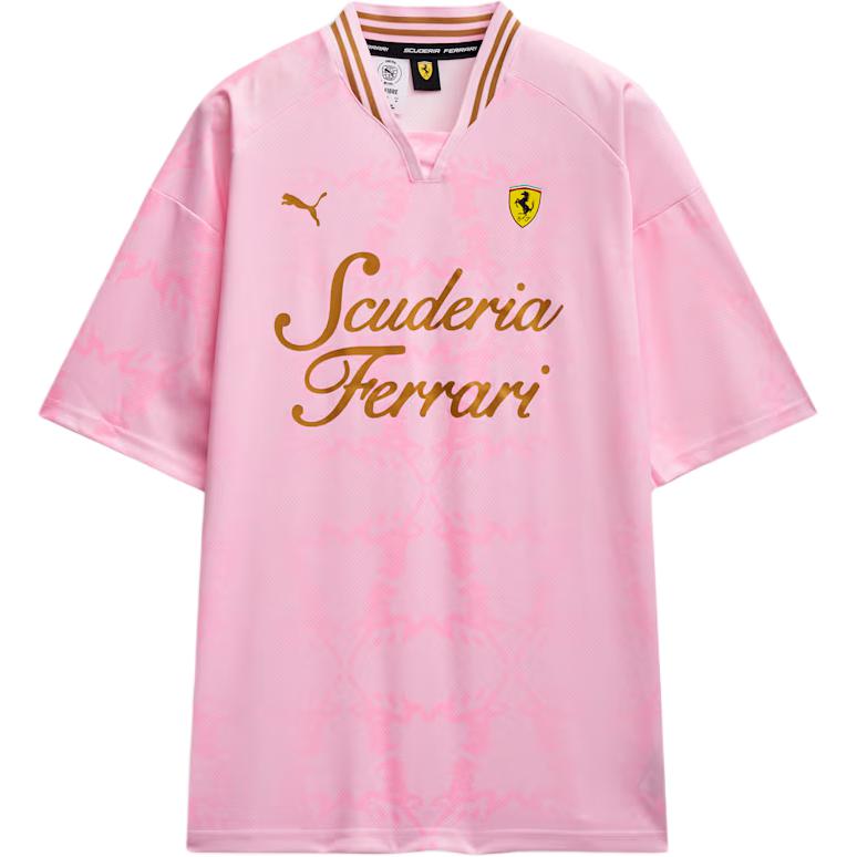 

Футболка Ferrari YOH из коллекции Racing Collection для мужчин PUMA, розовый