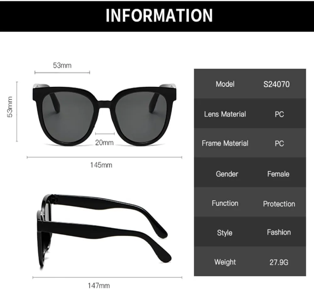 

Солнцезащитные очки для женщин в стиле ретро, ​​овальные солнцезащитные очки для женщин, классические очки с защитой от УФ-излучения UV400 MTZJH, Champagne