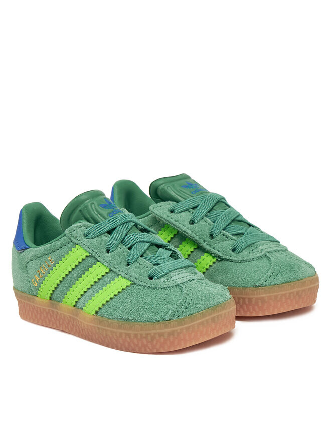 Кроссовки adidas Gazelle Comfort Closure JP7137, зеленый — фото 2
