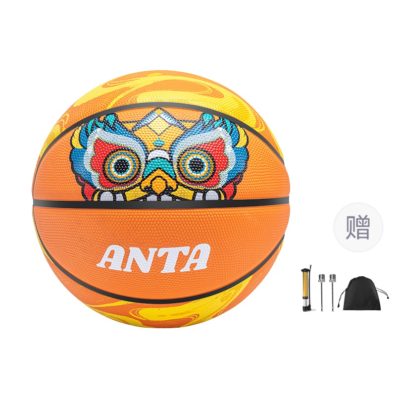 

Резиновый баскетбольный мяч Orange размер 7 мяч размер 5 уличный тренировочный соревновательный унисекс Китай ANTA