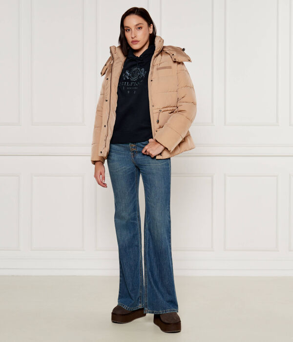 Толстовка женская Tommy Hilfiger с рисунком, синий — фото 2