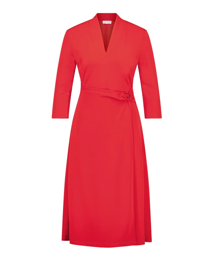 

Платье-Халат с элегантными деталями Gerry Weber, красный