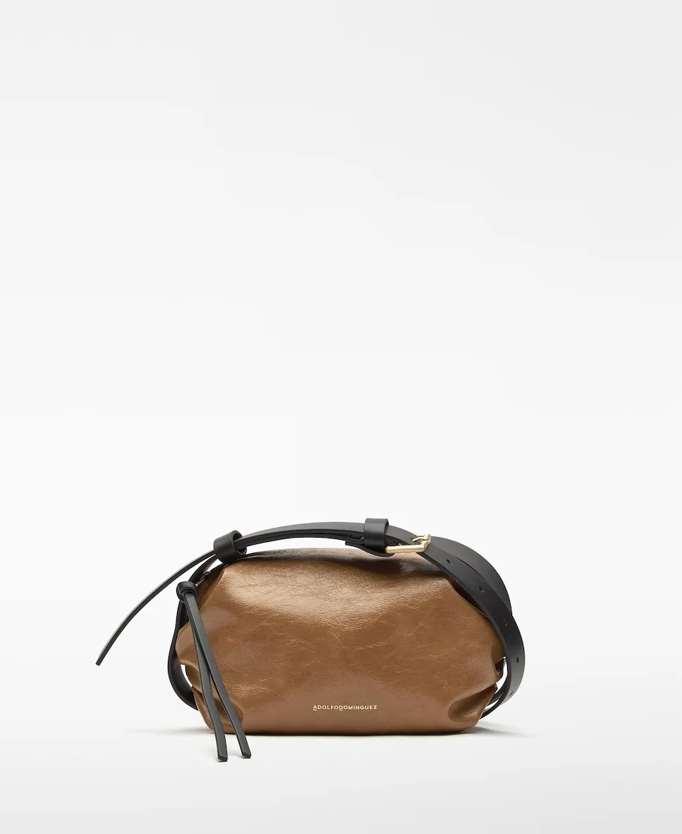 

Маленькая женская сумка через плечо Doce Adolfo Dominguez, бежевый