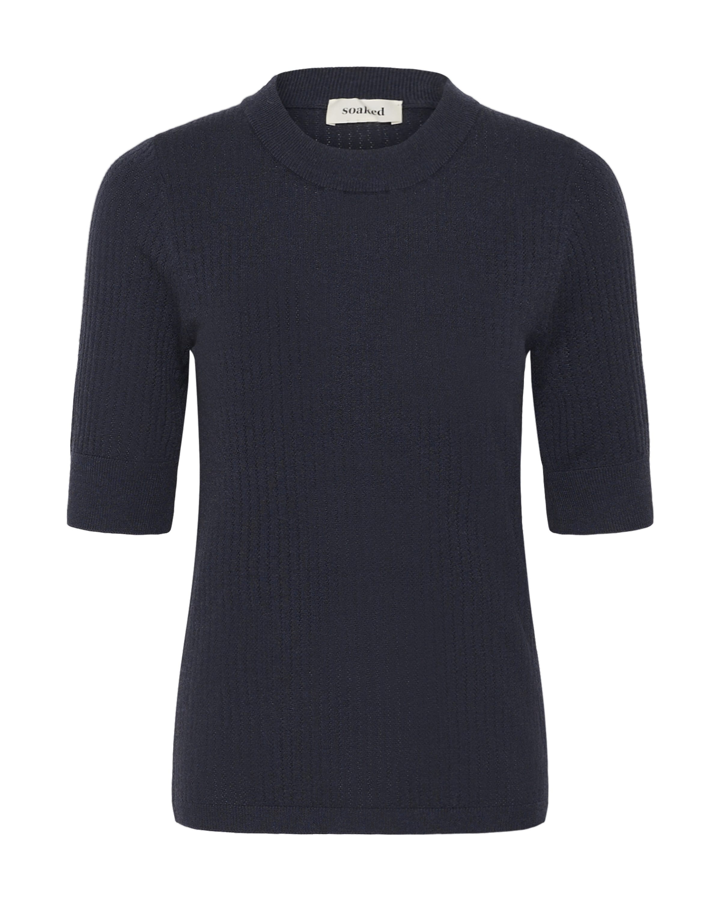 

SOAKED IN LUXURY Свитер 'Spina' в цвете Night Blue