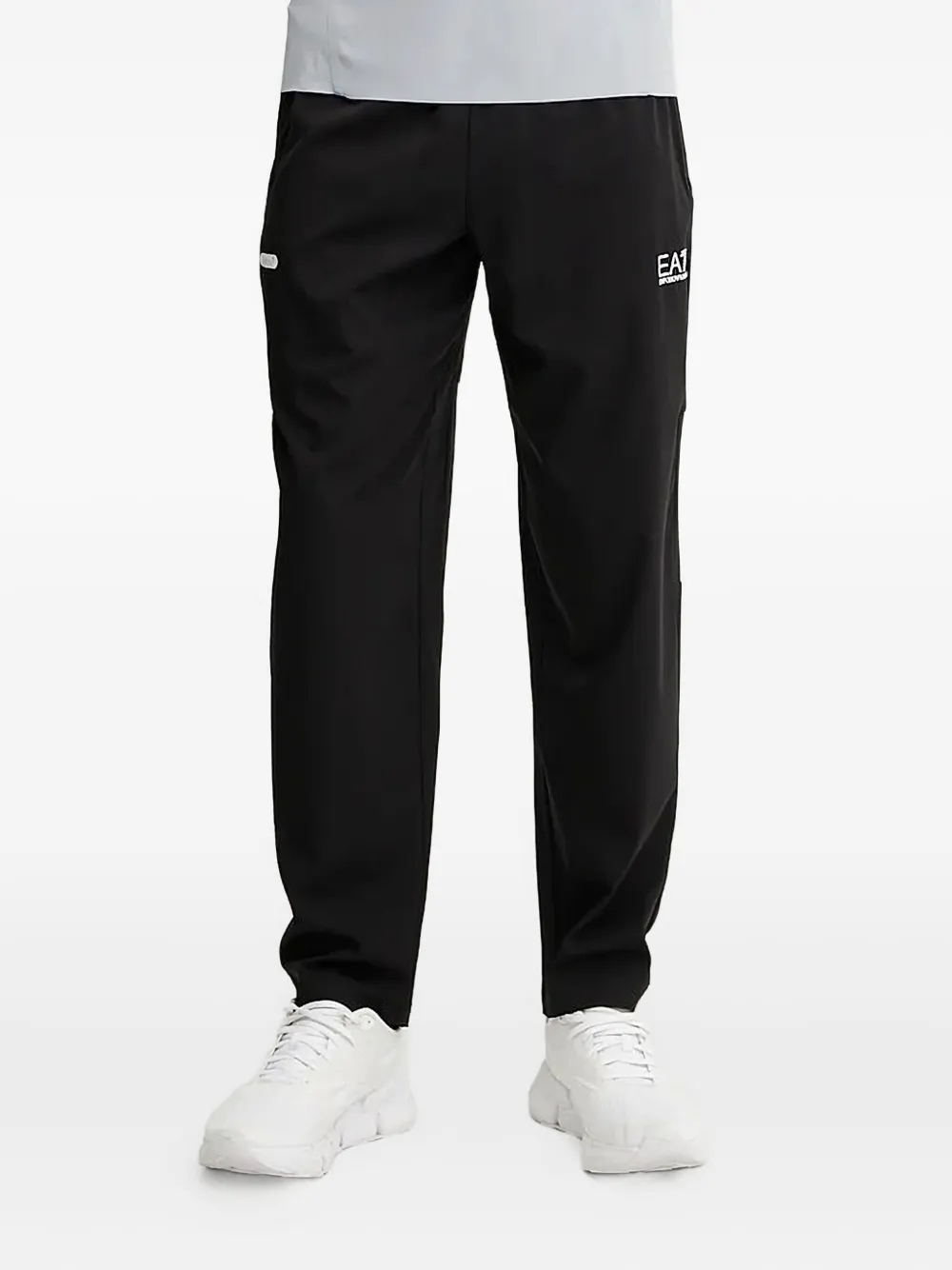 

Спортивные брюки со вставками Ea7 Emporio Armani, черный