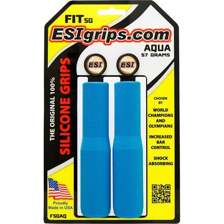 

Подходит для ручки горного велосипеда SG ESI Grips, голубой