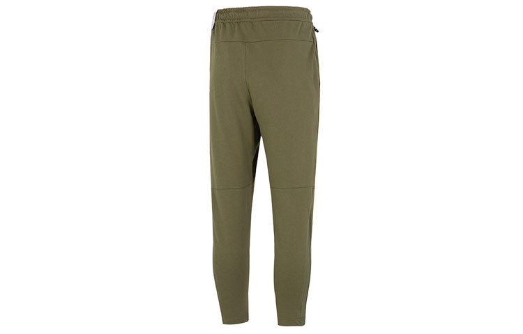 Спортивные брюки Men's Nike Solid Color Logo Training Fleece Bundle Feet Sports Pants/Trousers/Joggers Military Green DM6592-222 — фото 2