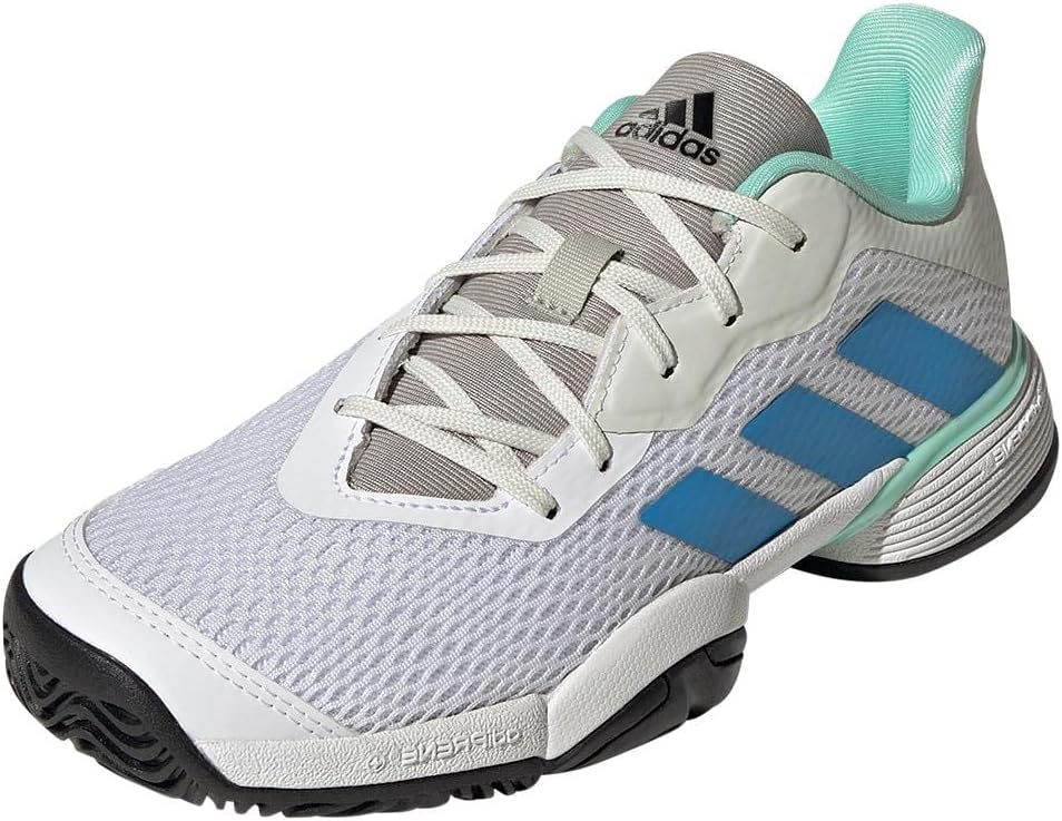 

Кроссовки Adidas Barricade для мальчиков, белый/синий/черный