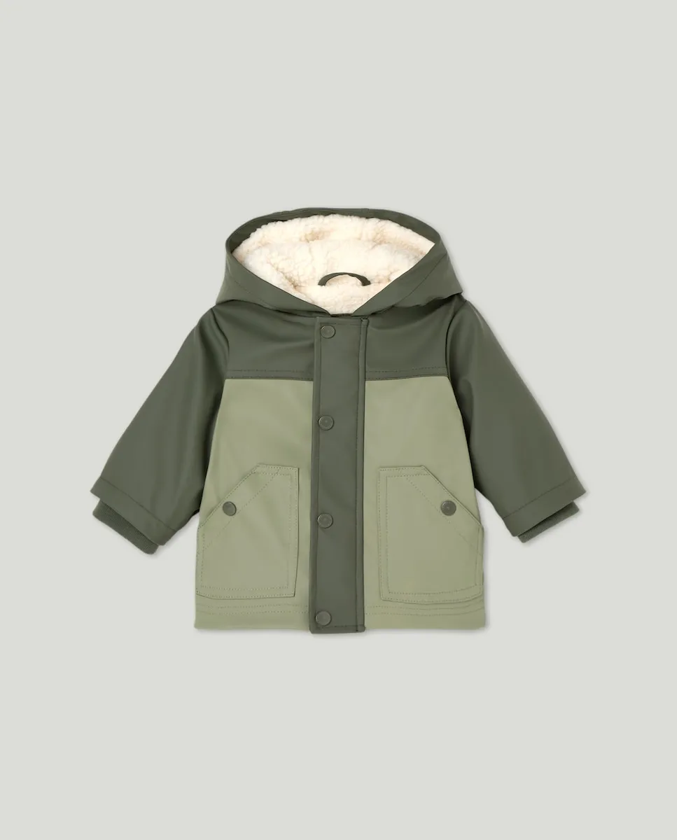 

Детская парка с клееной тканью и внутренней подкладкой из овечьей шерсти Coconut El Corte Inglés, мультиколор