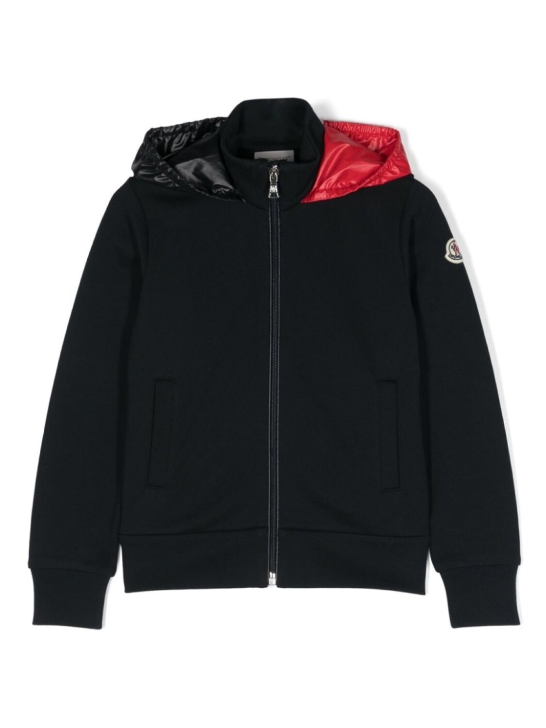 

Moncler Enfant худи на молнии, синий