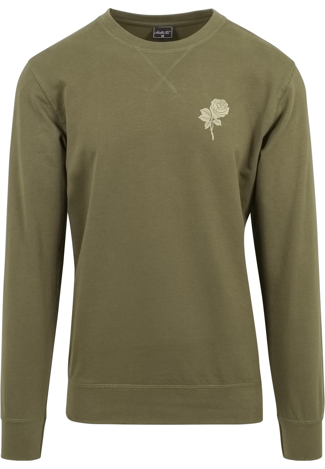 

Толстовка Mister Tee Crewneck Sweater, оливковый