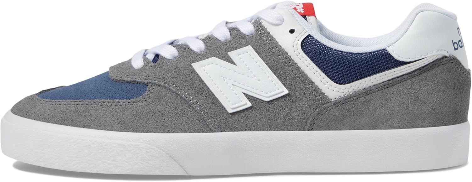 Мужские кроссовки New Balance 574 Vulc, белый/серый — фото 4