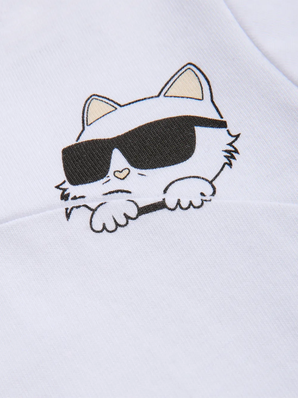 Комплект из четырех предметов с логотипом Karl Lagerfeld Kids, черный — фото 3