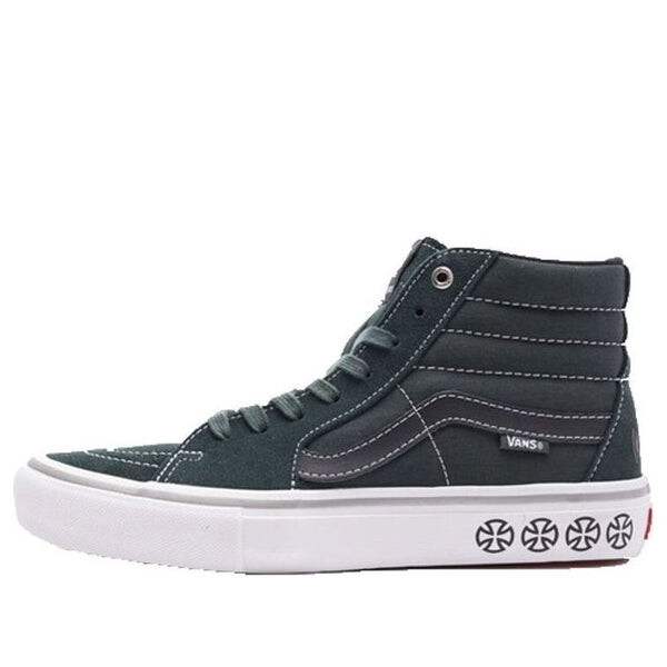 

Кроссовки independent x sk8-hi pro green Vans, зеленый