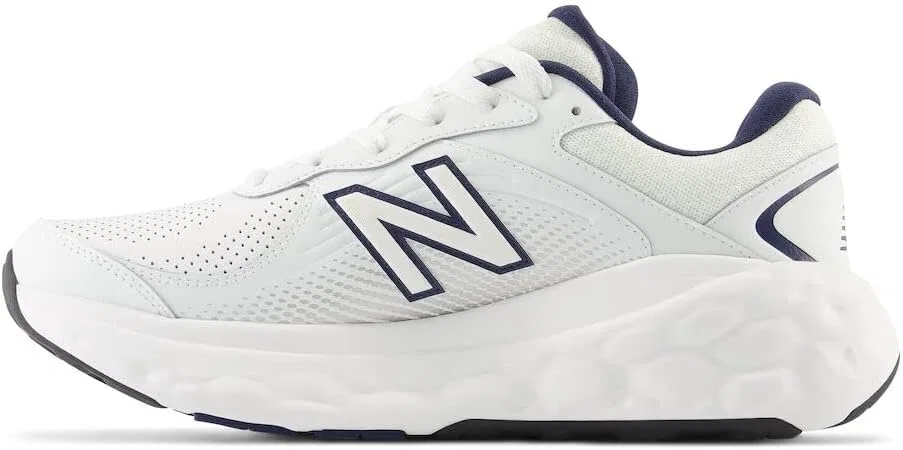 Детская обувь New Balance 574 New-b V2 Familiar Ground на липучке, White/Team Navy/White — фото 2