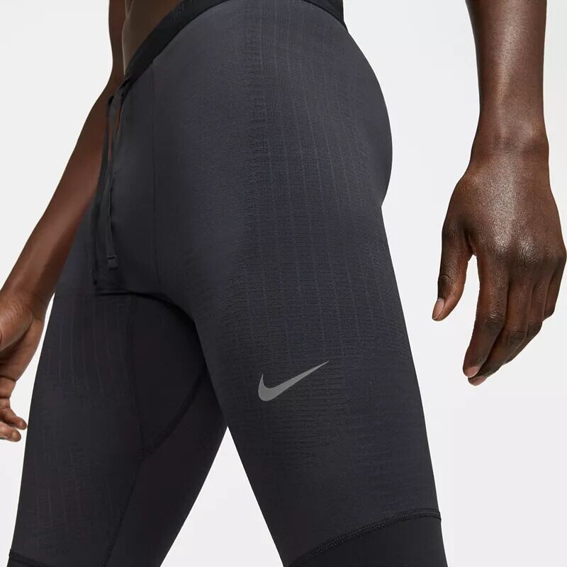 Мужские тайтсы для бега Nike Phenom Elite, черный — фото 3