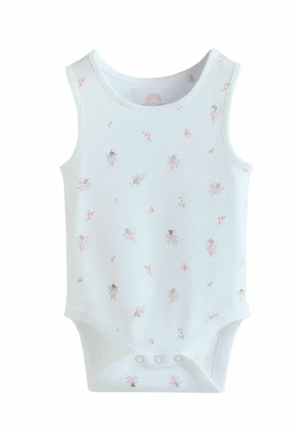 Боди Next Regular fit 5 pack, бело-розовый — фото 2