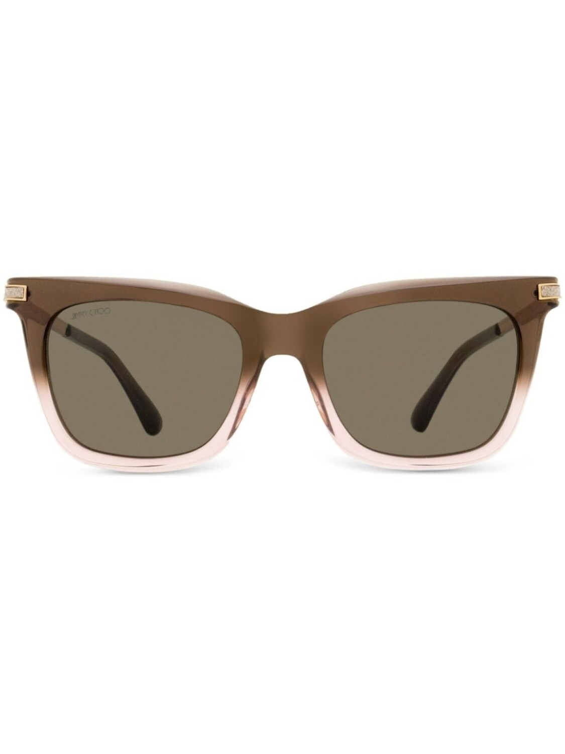 

Jimmy Choo Eyewear солнцезащитные очки Olye, коричневый