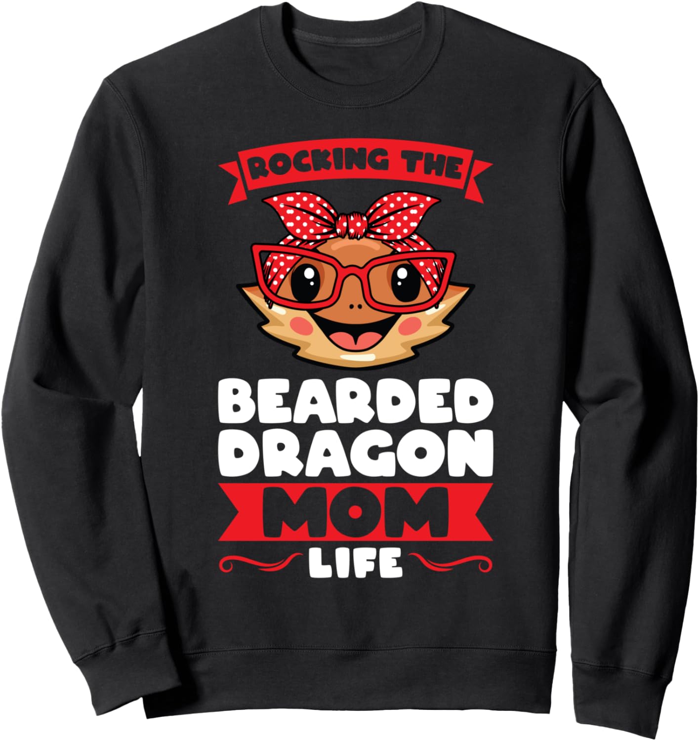 

Толстовка с изображением бородатой ящерицы и надписью «Mom Life», черная Dragons Bearded Dragons Gifts, Черный, Толстовка с изображением бородатой ящерицы и надписью «Mom Life», черная Dragons Bearded Dragons Gifts