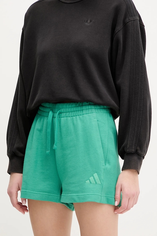 

Хлопковые шорты ALL SZN Adidas, зеленый