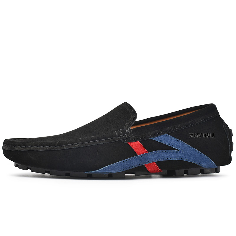 

XIMO BULL Мужские повседневные туфли с низким верхом, черные/белые/коричневые