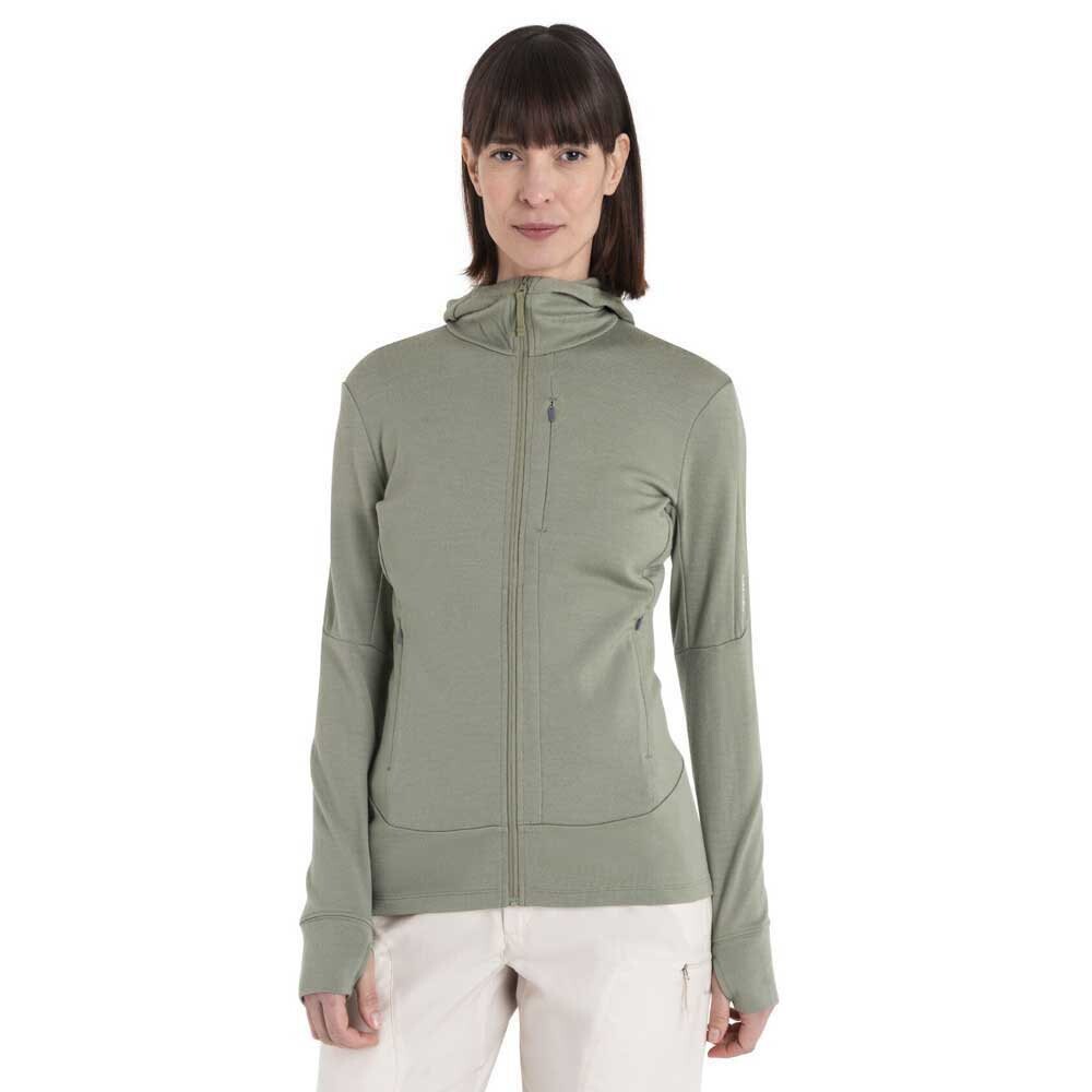 

Толстовка Icebreaker Merino 260 Quantum IV Full Zip, зеленый