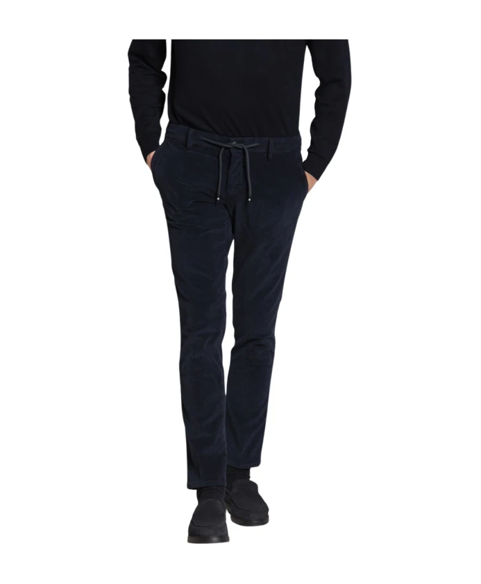 

Темно-Синие вельветовые брюки чинос Mason'S, синий