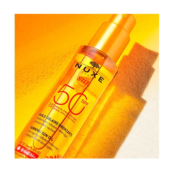 Защита от солнца spf 50 Aceite Bronceador Spf50 | Nuxe Nuxe, 150 ml — фото 4