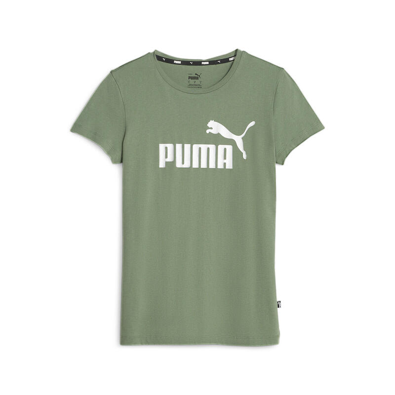 

Женская футболка Essentials+ с металлизированным логотипом PUMA Eucalyptus Green