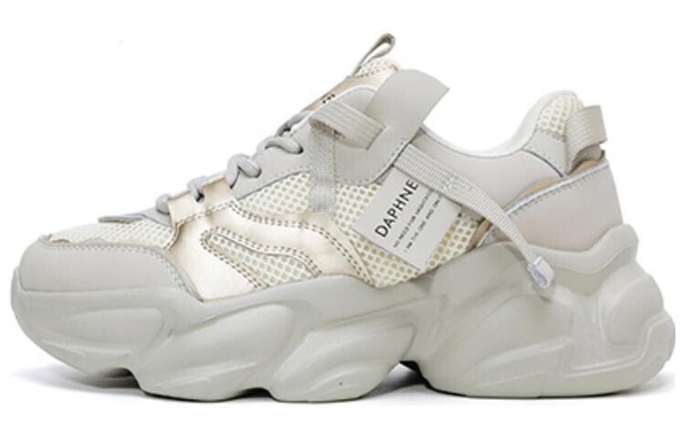 

Кроссовки DAPHNE Chunky Sneakers Women's Low-Top, Бежевый, Кроссовки DAPHNE Chunky Sneakers Women's Low-Top