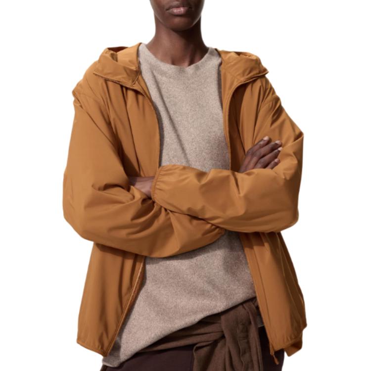 

UNIQLO Парка мужская оранжевая, Orange